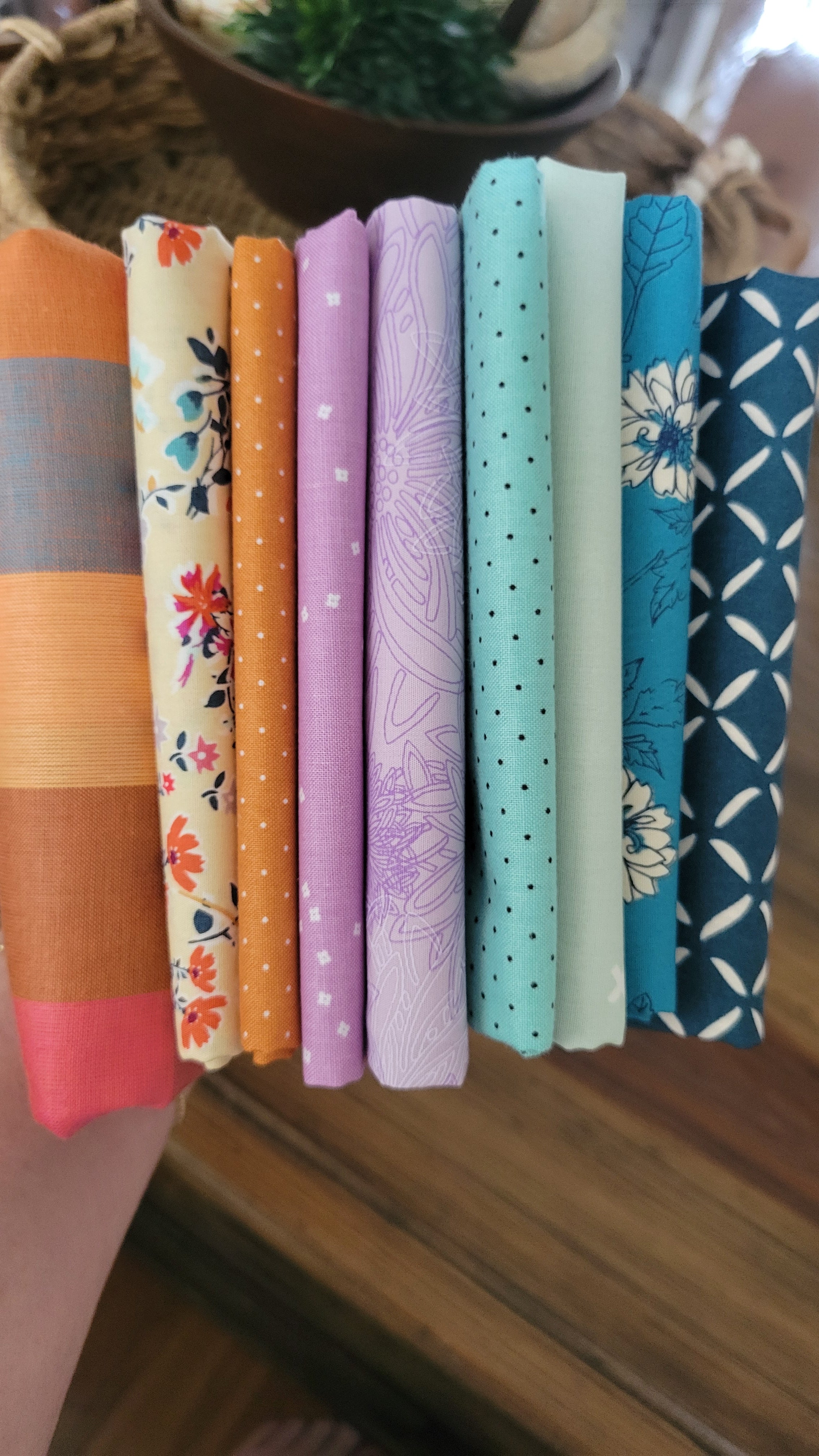 9 Fat Quarters