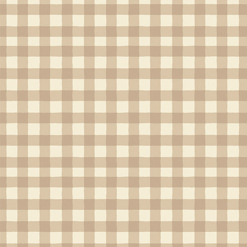 Art Gallery Fabric | Small Plaid of my Dreams Creme