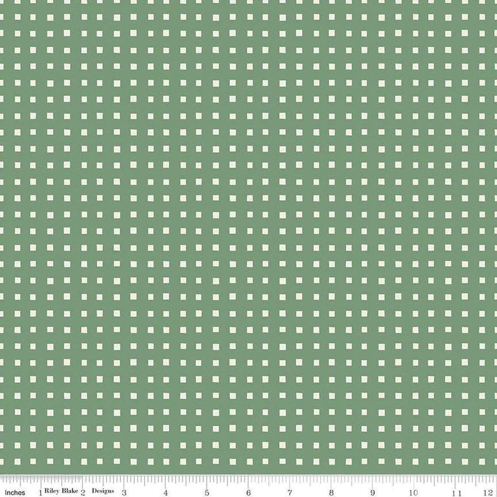 Riley Blake | Ivy Reese Simple Gingham Green