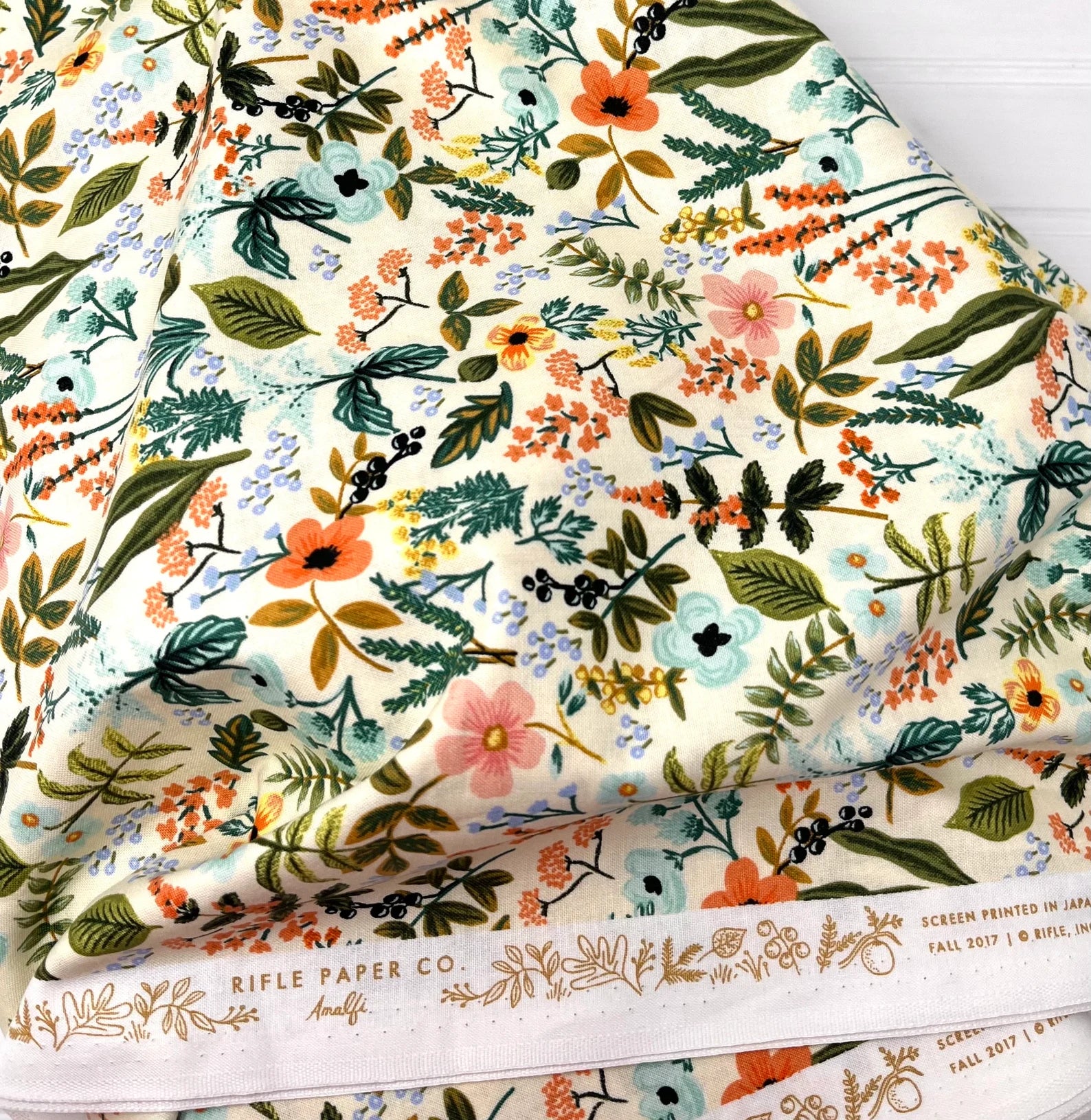 Rifle Paper Co. | Amalfi Unbleached Herb Garden