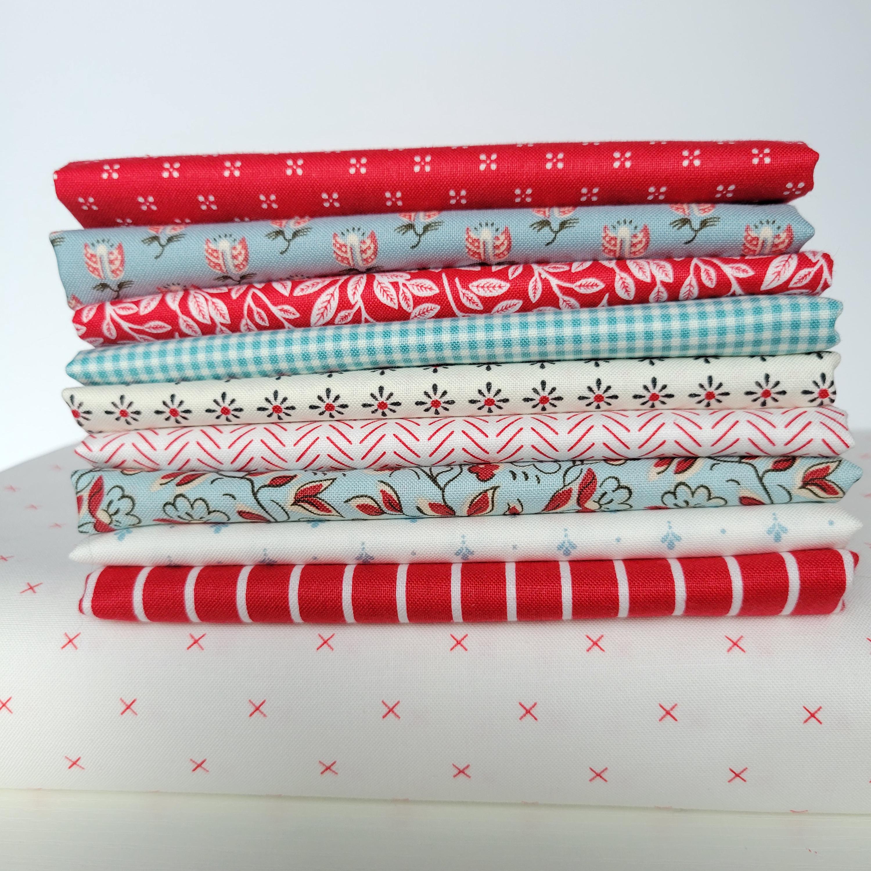 Heirloom Patriotic Sybil Quilt Fabric Bundle