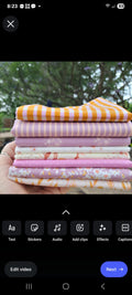 Quilters Fat Quarter Bundle | Lavender and Honey