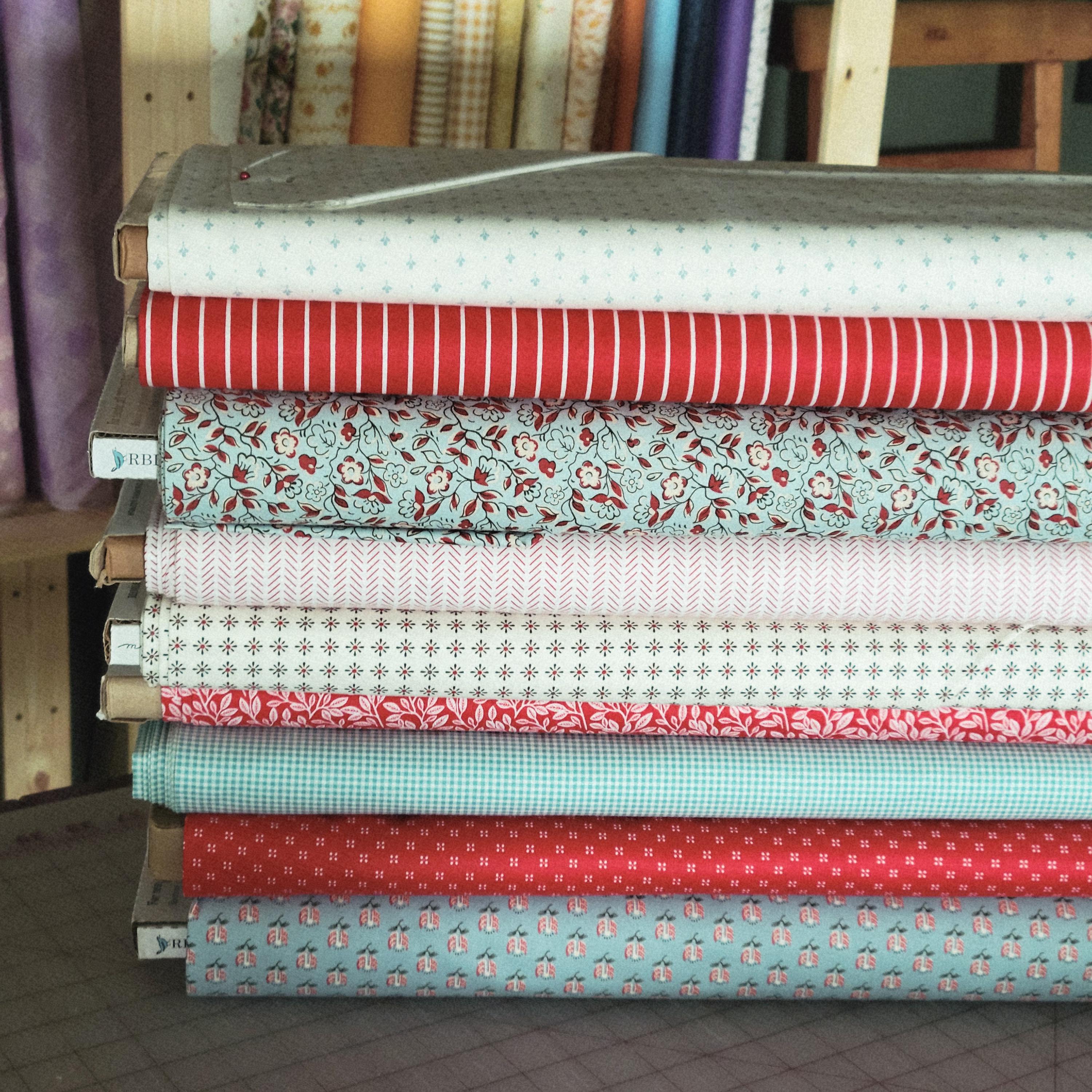 Heirloom Patriotic Sybil Quilt Fabric Bundle