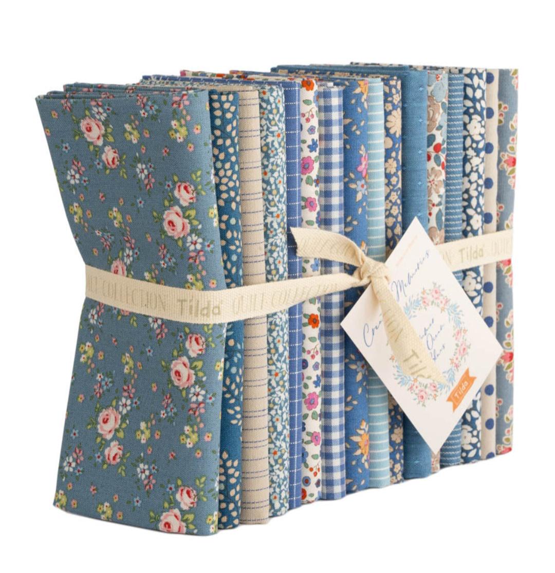 Tilda Creating Memories | Fat Quarter Bundle | 16 Fabrics | Summer