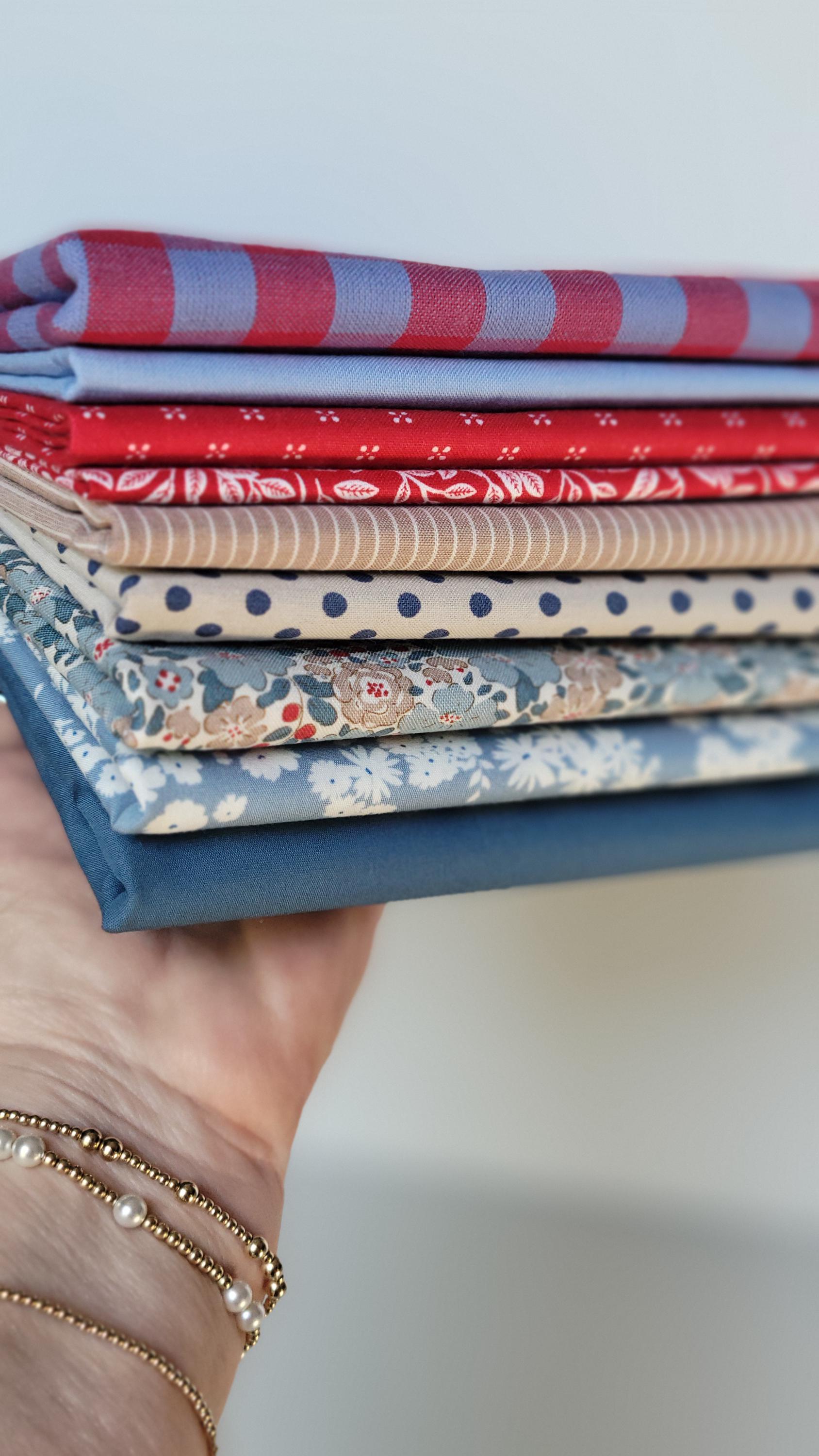 9 Quilters Fat Quarters