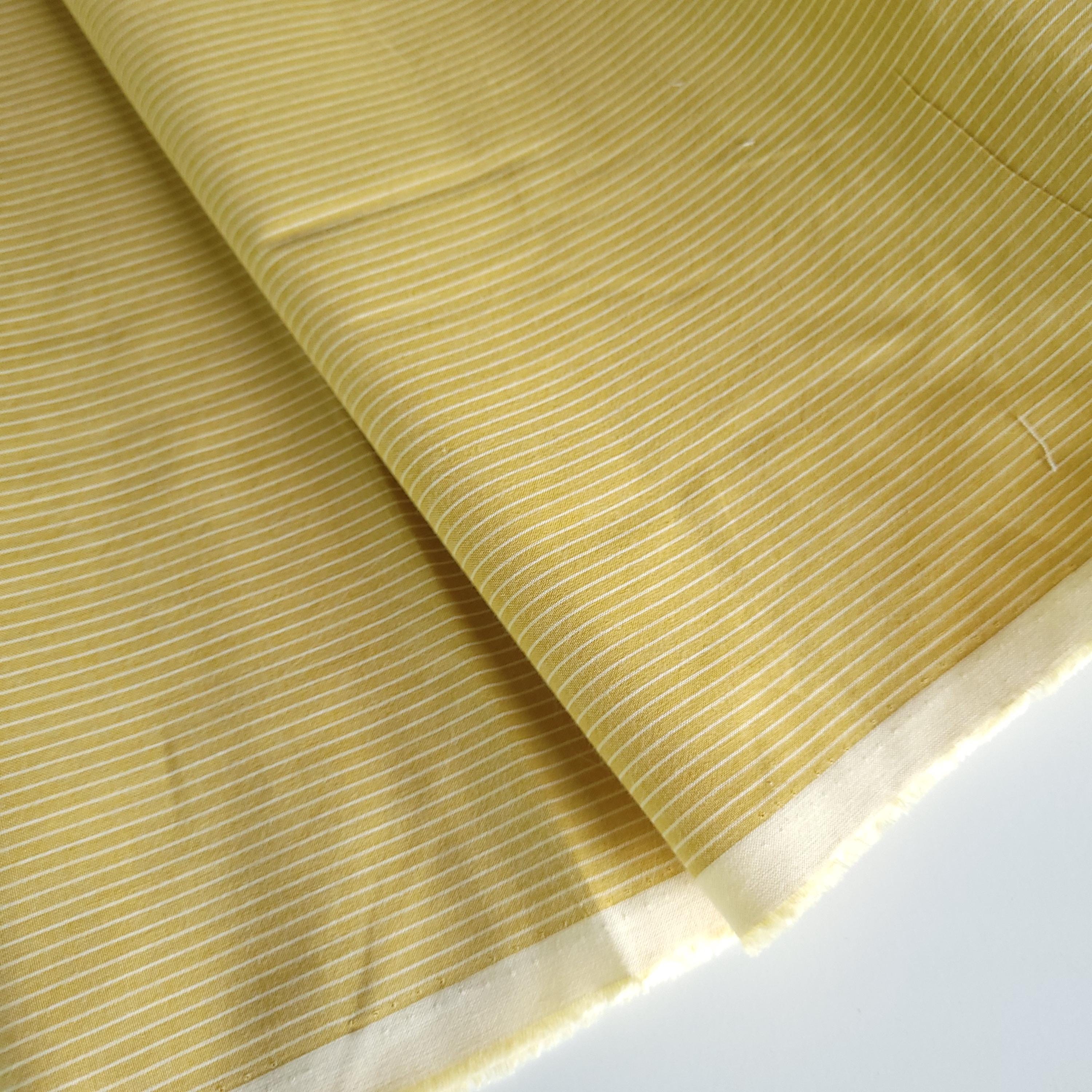 Yellow Stripe| Tilda Creating Memories Woven