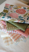 9 Fat Quarters / Petal & Moss