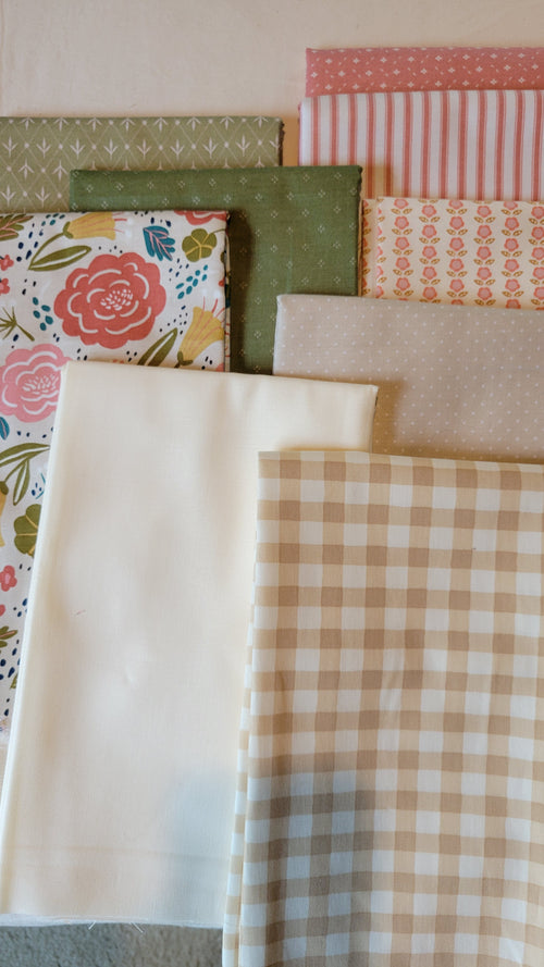 9 Fat Quarters / Petal & Moss